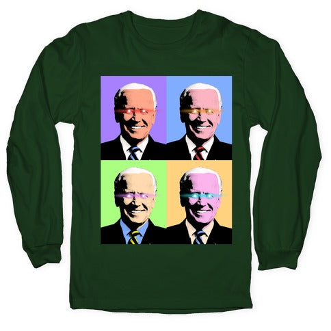 Dark Brandon Pop Art Longsleeve Tee